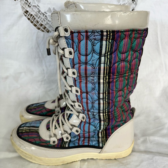 Coach Poppy Peggey Snow Boots - Picture 3 of 6